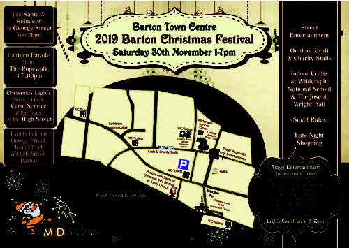 Christmas Festival map 2019