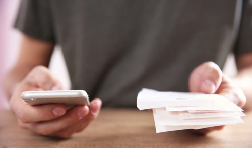 Paying-bills-for-web