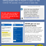 Fake Covid-19 test