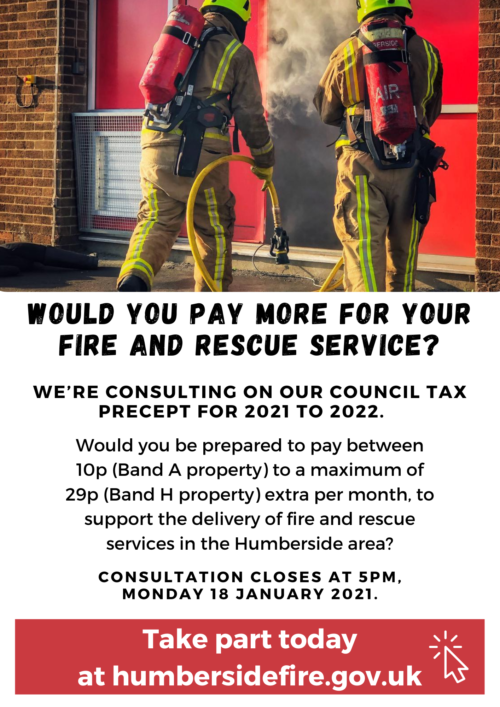 Fire & Rescue Council Tax Precept Consultation